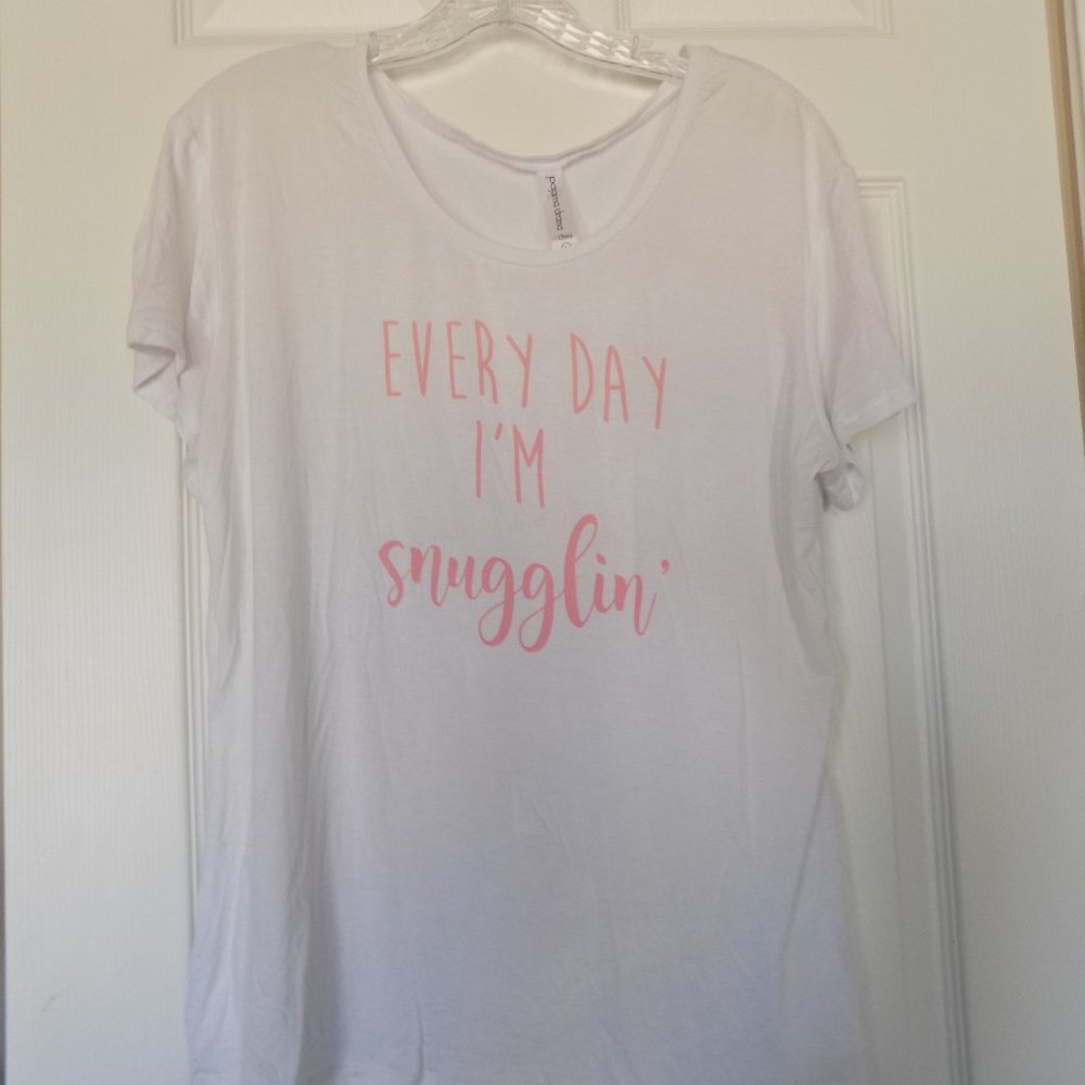 Soft pajama drama tee